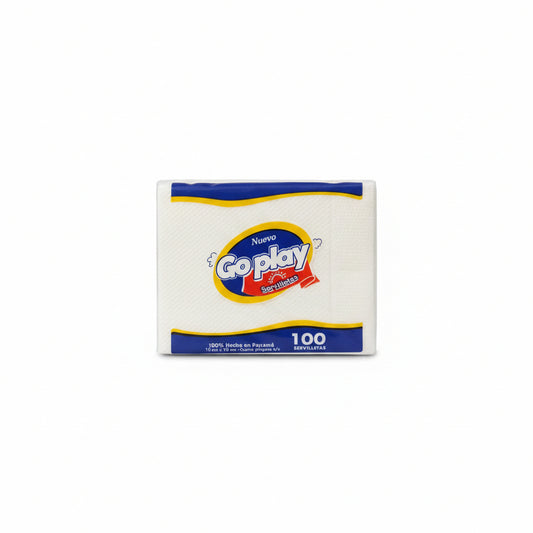 SERVILLETAS 10X10CM COCKTAIL GOPLAY 100U