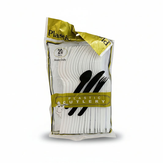 TENEDOR DESECHABLE 20U