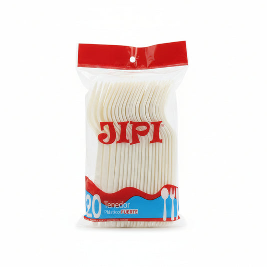 TENEDORES DESECHABLES JIPI 20U