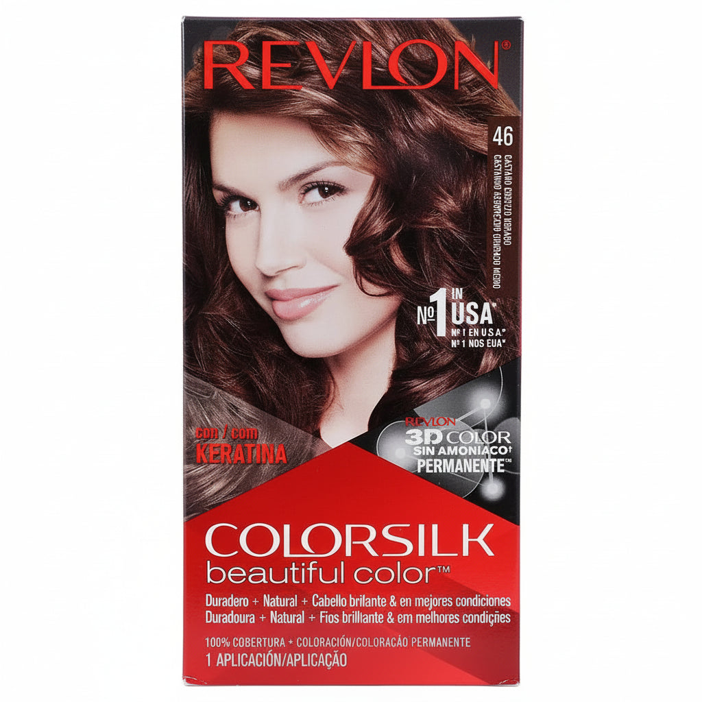 TINTE CASTAÑO COBRIZO DORADO REVLON #46