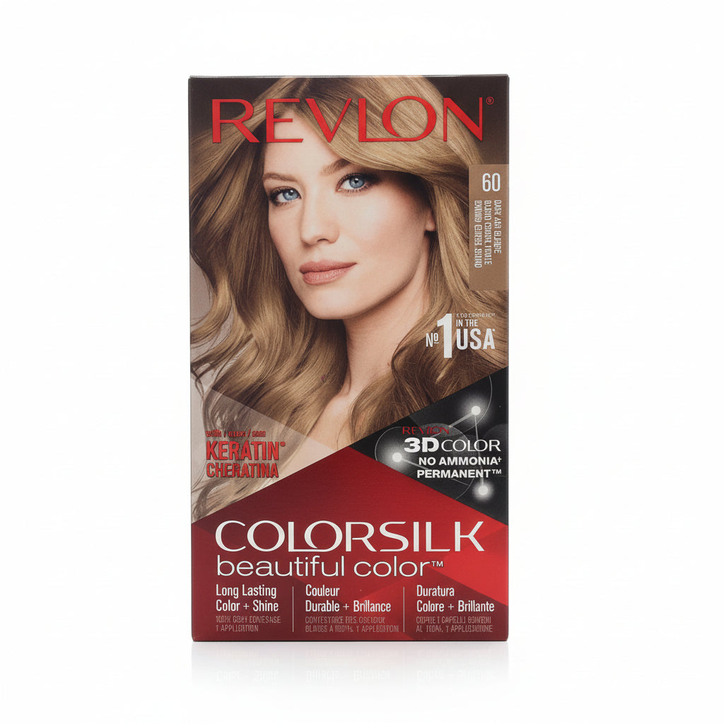 TINTE RUBIO OSCURO CENIZO REVLON #60