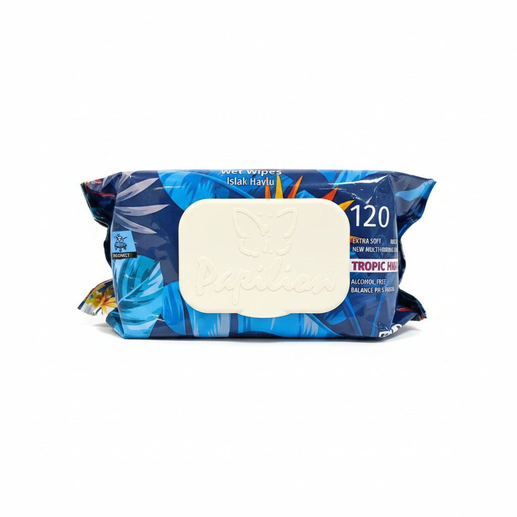 TOALLITAS HÚMEDAS FLORAL SURTIDA 120U