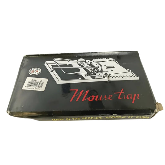 TRAMPAS PARA RATÓN 8.5X16CM METAL 2U