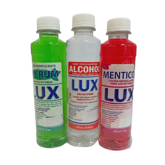 TRIO ALCOHOL MENTICOL BAY RUM 236ML