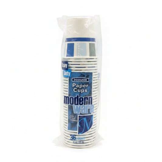 VASO DE CARTÓN MODERN WARE 3OZ