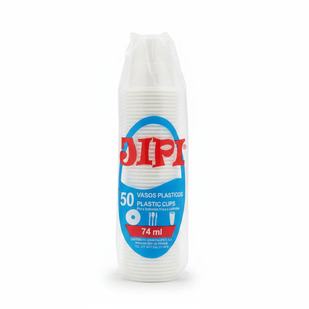 VASOS DESECHABLES JIPI 74ML
