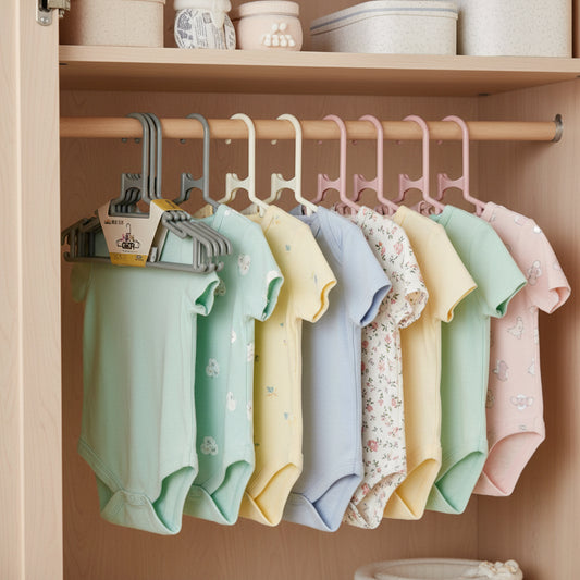 GANCHOS PLÁSTICO PARA ROPA DE NIÑO JENNIFER HOME