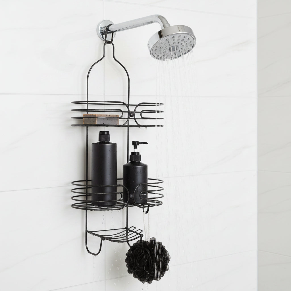 ORGANIZADOR DE BAÑO COLGANTE 2 NIVELES