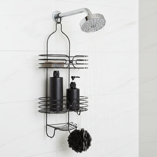 ORGANIZADOR DE BAÑO COLGANTE 2 NIVELES