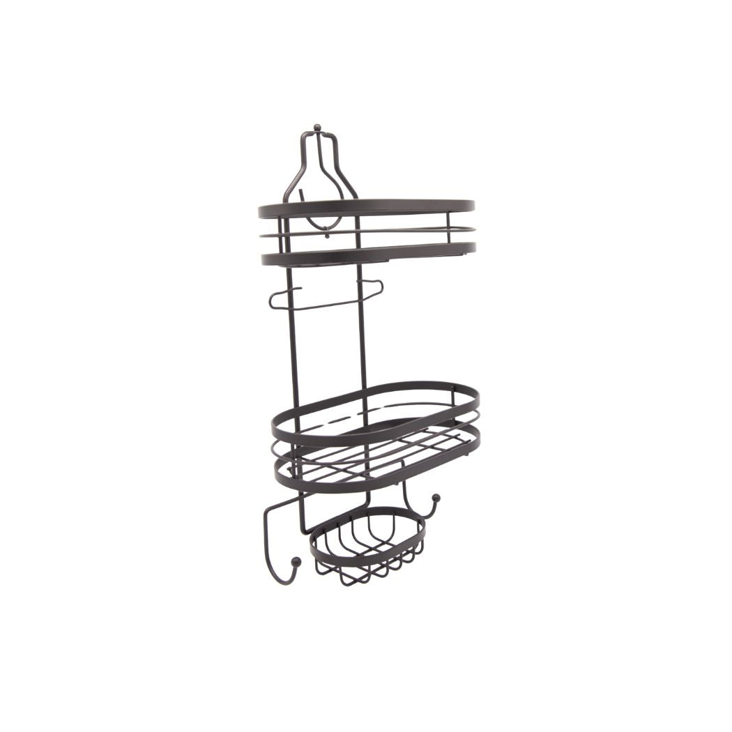 ORGANIZADOR DE BAÑO COLGANTE 2 NIVELES MINIMALISTA