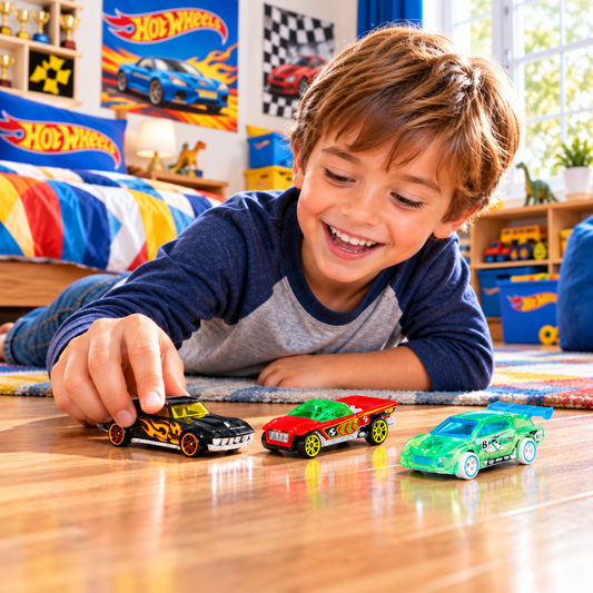SET DE 3 CARROS HOT WHEELS SURTIDOS MATTEL