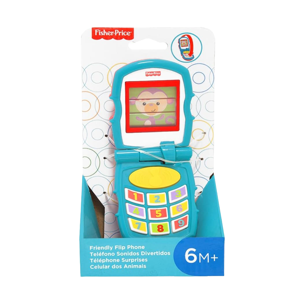 TELEFONO SONIDOS DIVERTIDOS PARA BEBE FISHER PRICE