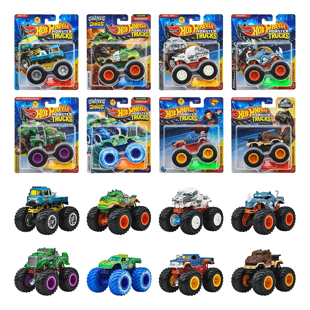 MONSTER TRUCKS HOT WHEELS SURTIDOS MATTEL