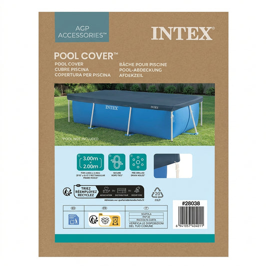 COVERTOR DE PISCINA INTEX 3M X 2M