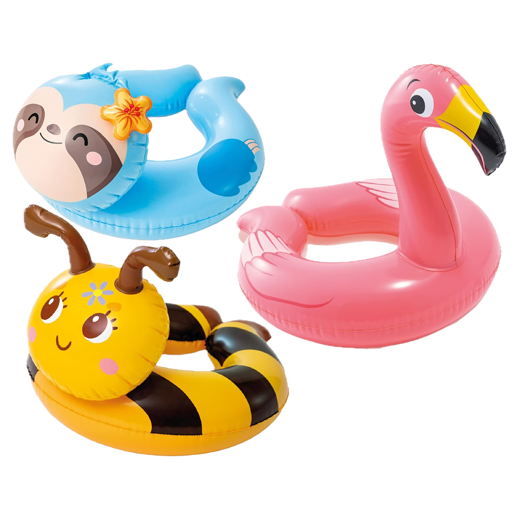 FLOTADOR INFANTIL ANIMAL ESPLIT RING INTEX
