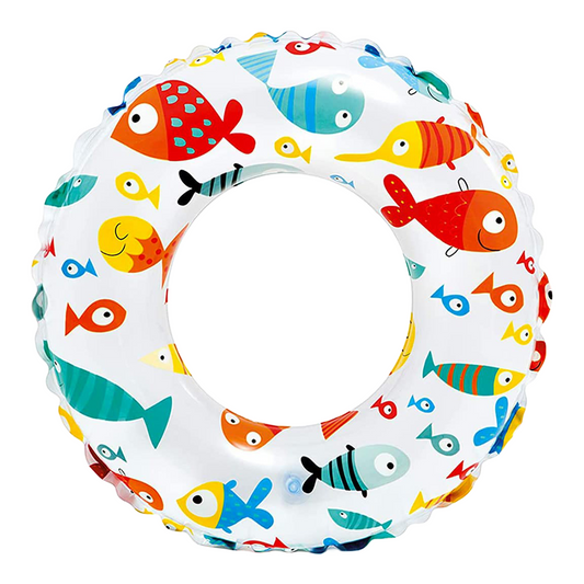 FLOTADOR DE LLANTA DISEÑO DE PECES INTEX 61CM