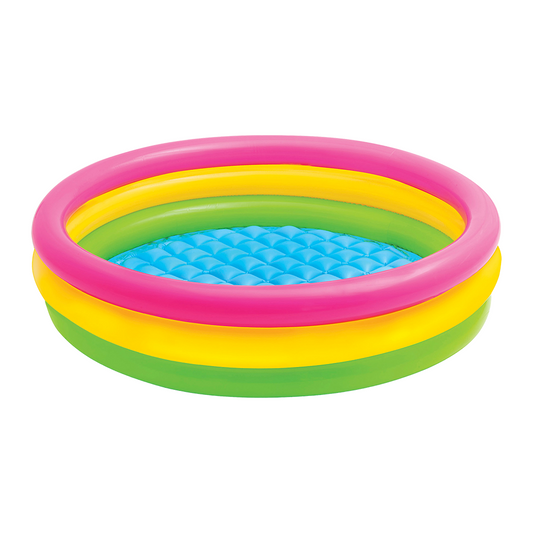 PISCINA INFLABLE SUNSET GLOW INFANTIL INTEX 58X13"