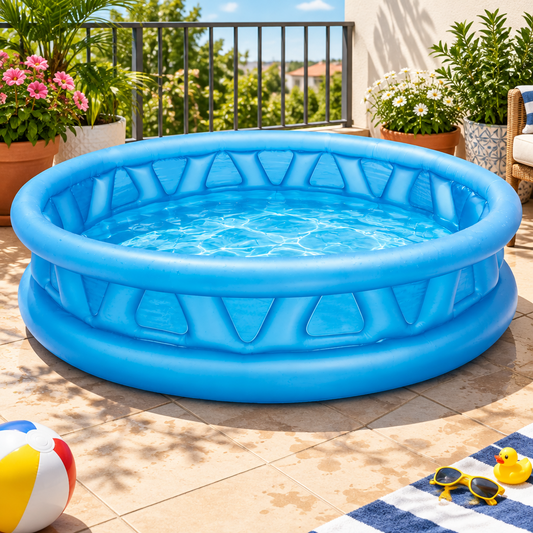 PISCINA INFLABLE INFANTIL SOFT SIDE INTEX 74X18"