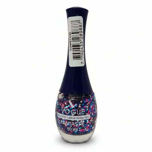 ESMALTE PARA UÑA CONFETTI FANTASTIC VOGUE