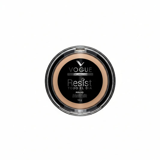 POLVO COMPACTO RESIST TONO NATURAL VOGUE 14GR