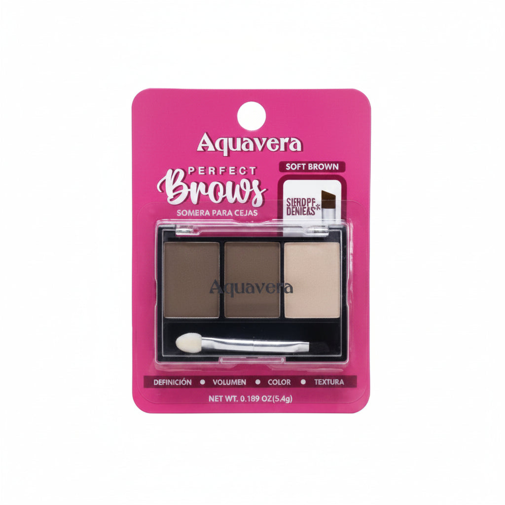 SOMBRA PARA CEJAS PERFECT BROWNS AQUAVERA