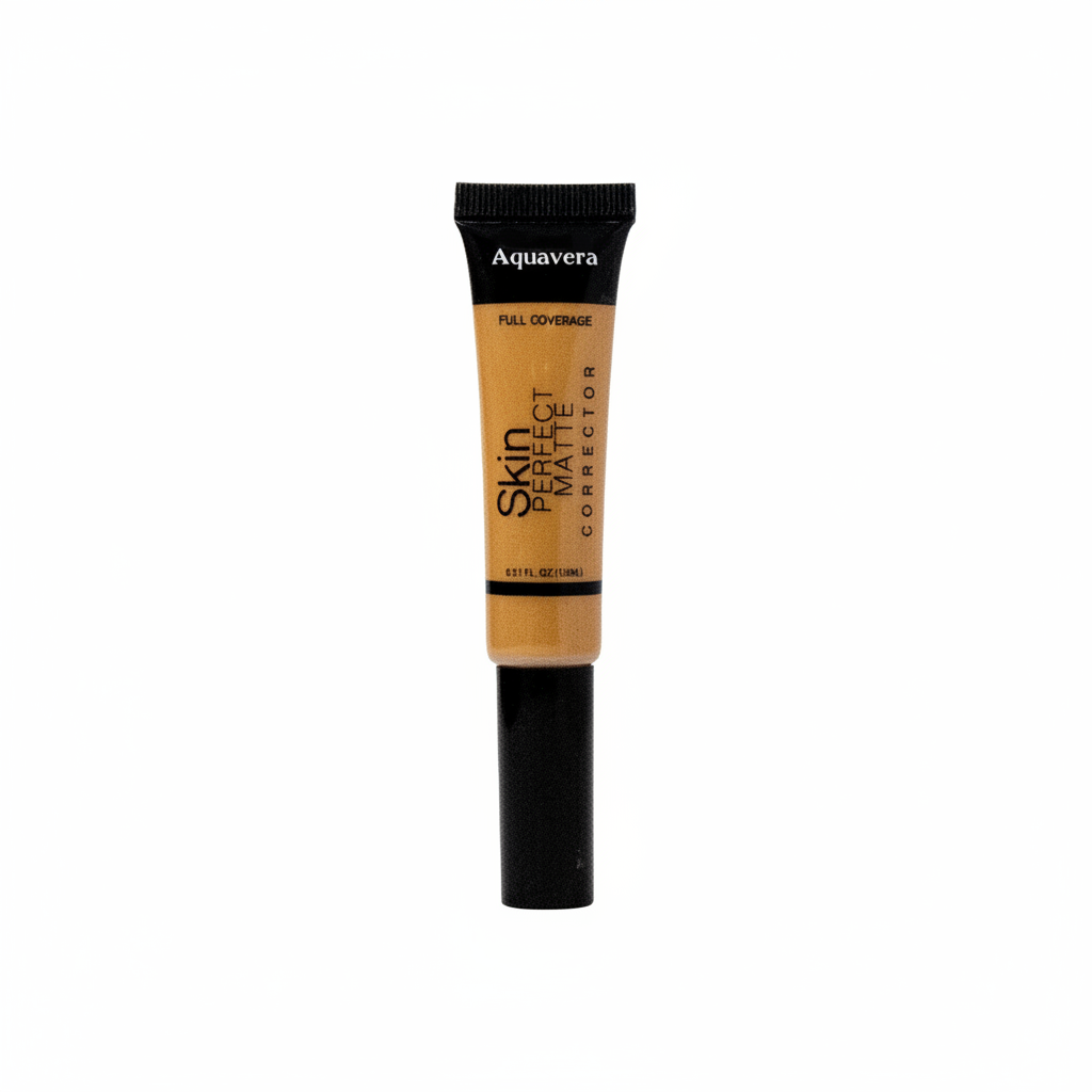 CORRECTOR LIQUDO DE MAQUILLAJE TONO CAFE 84 AQUAVERA