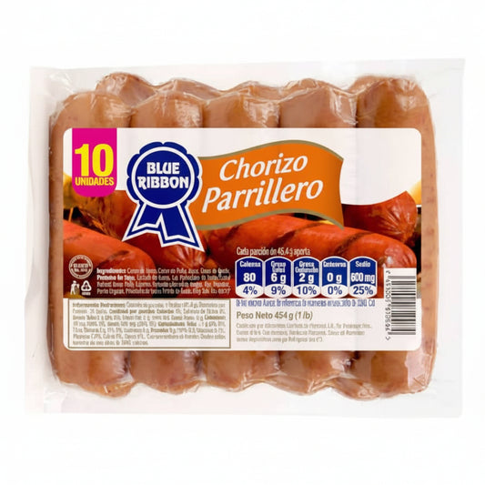 CHORIZO PARRILLERO BLUE RIBBON 1LBS.