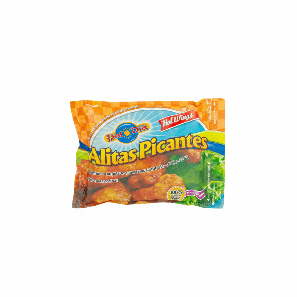 ALITAS PICANTES DEL DIA BOLSA 454G