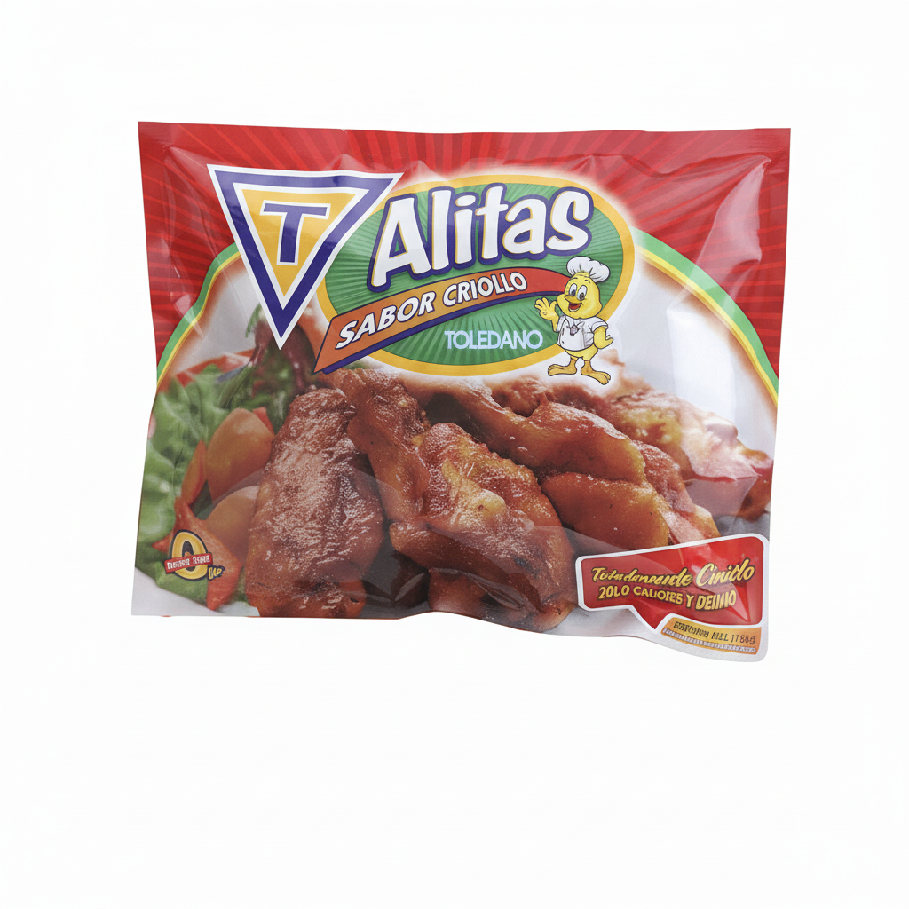 ALITAS SABOR CRIOLLO TOLEDANO 397GR