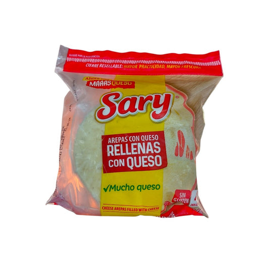 AREPA DE MAÍZ RELLENA DE QUESO SARY