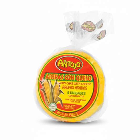 AREPAS CON QUESO EL ANTOJO 5U