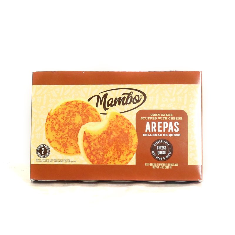 AREPAS DE QUESO CONGELADAS MAMBO 14OZ