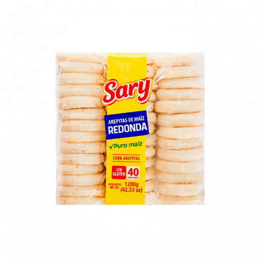 AREPITAS DE MAIZ REDONDA 1200GR