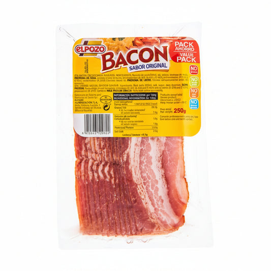 BACON EL POZO 250gr