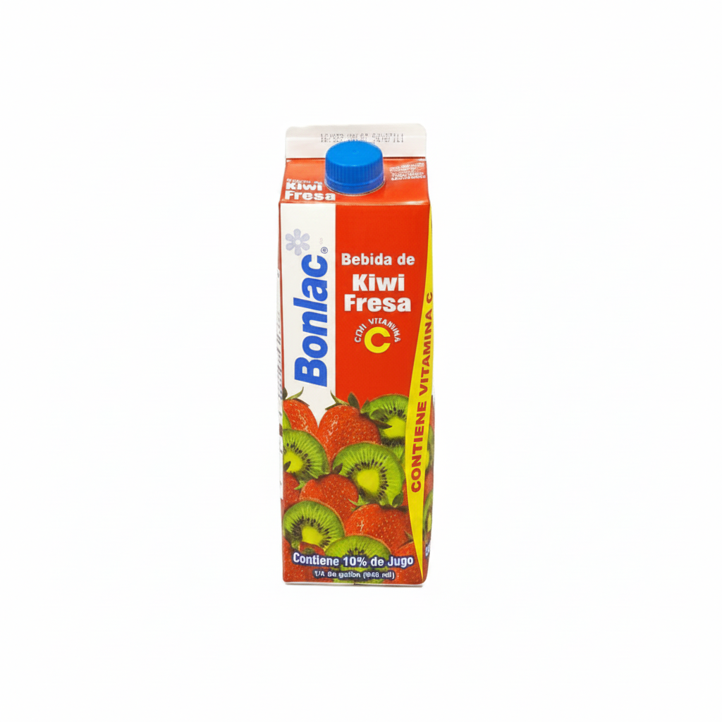 BEBIDA KIWI FRESA BONLAC 1/4GL