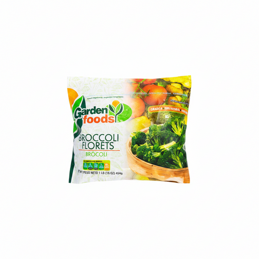 BROCOLI GARDEN FOODS 1LB