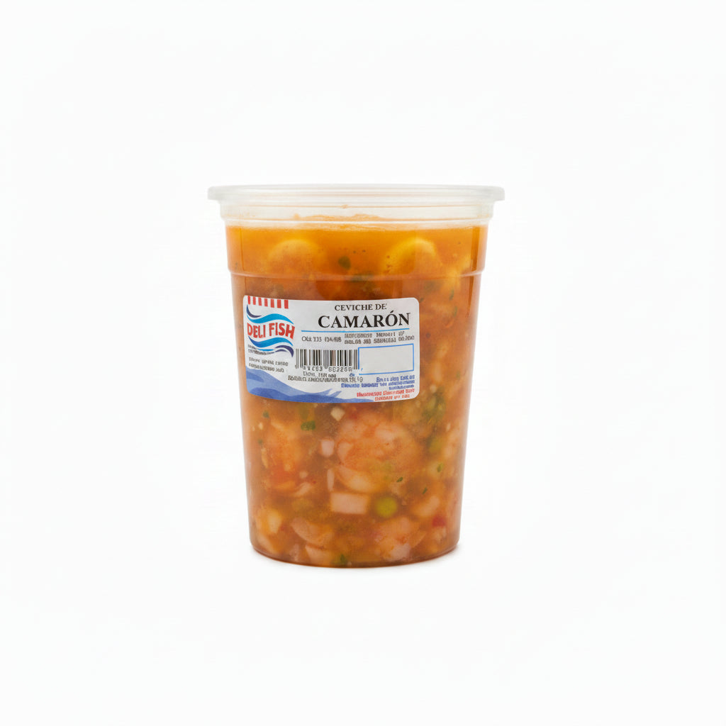 CEVICHE DE CAMARON DELI FISH 16OZ