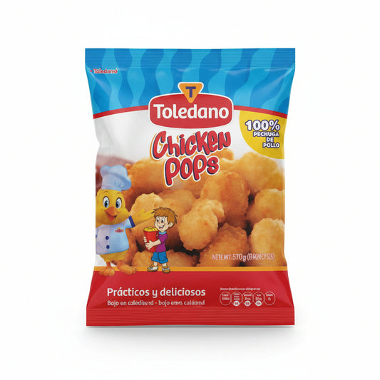 CHICKEN POPS TOLEDANO 130GR