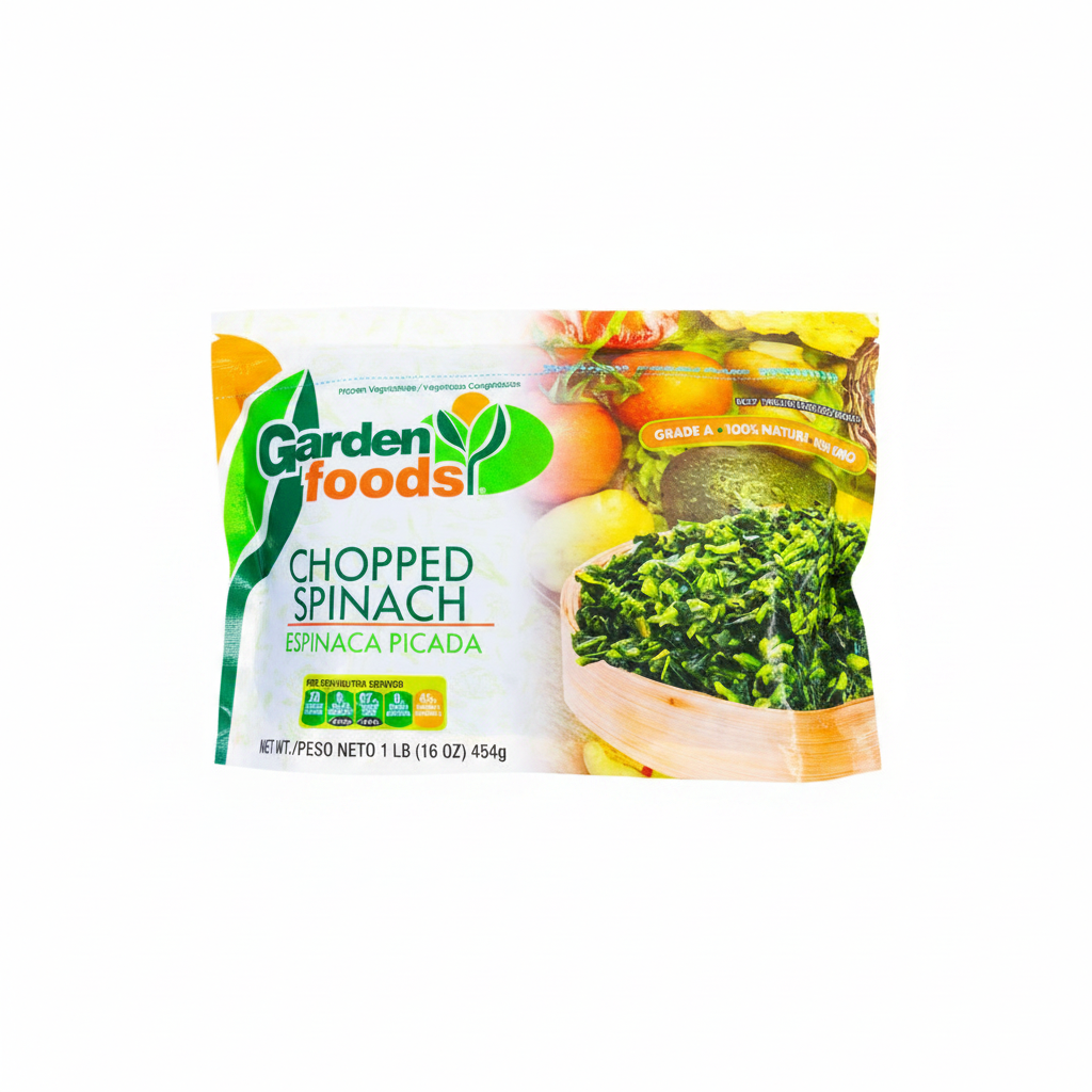 CHOPPED SPINACH GARDEN FOODS
