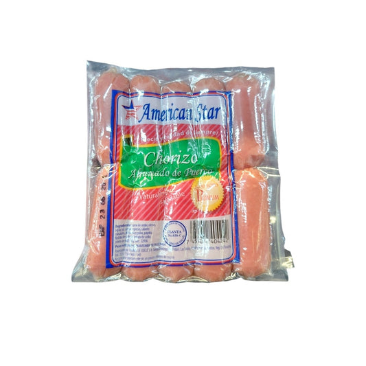 CHORIZO AHUMADO DE PUERCO AMER STAR 454G