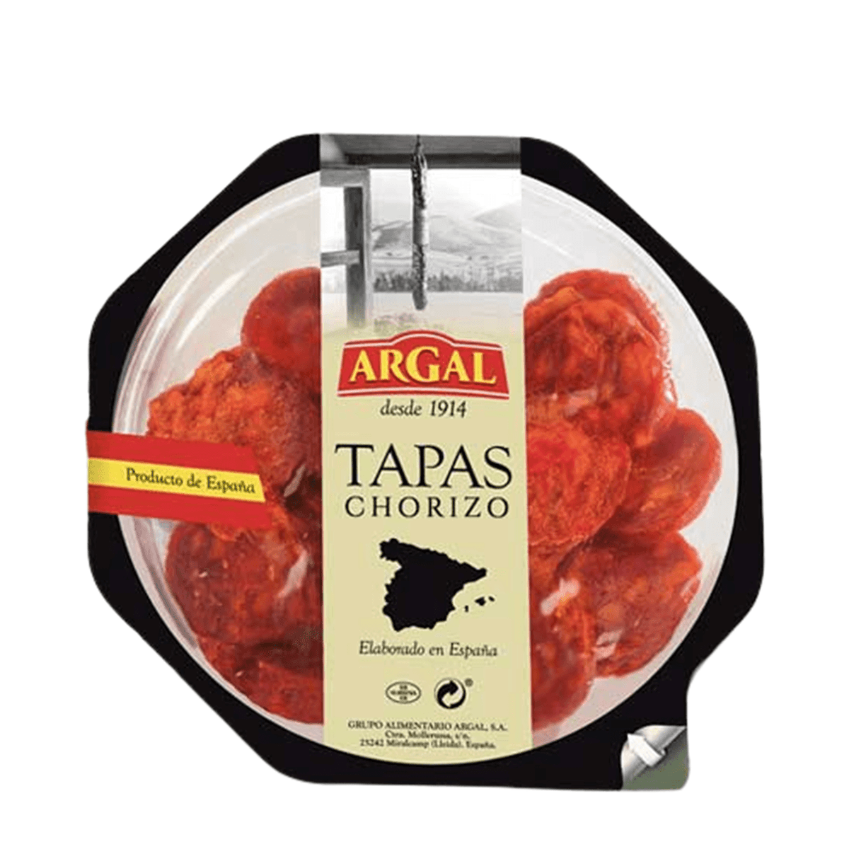 CHORIZO CASTELLANO ARGAL 80G