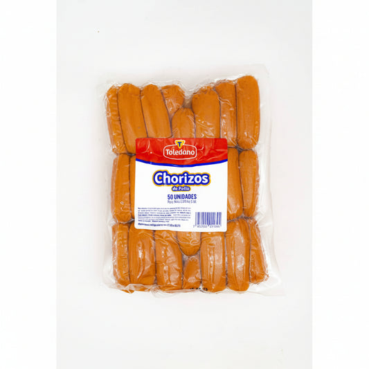 CHORIZO D POLLO CORTOS TOLEDA 5LB 2.27KG