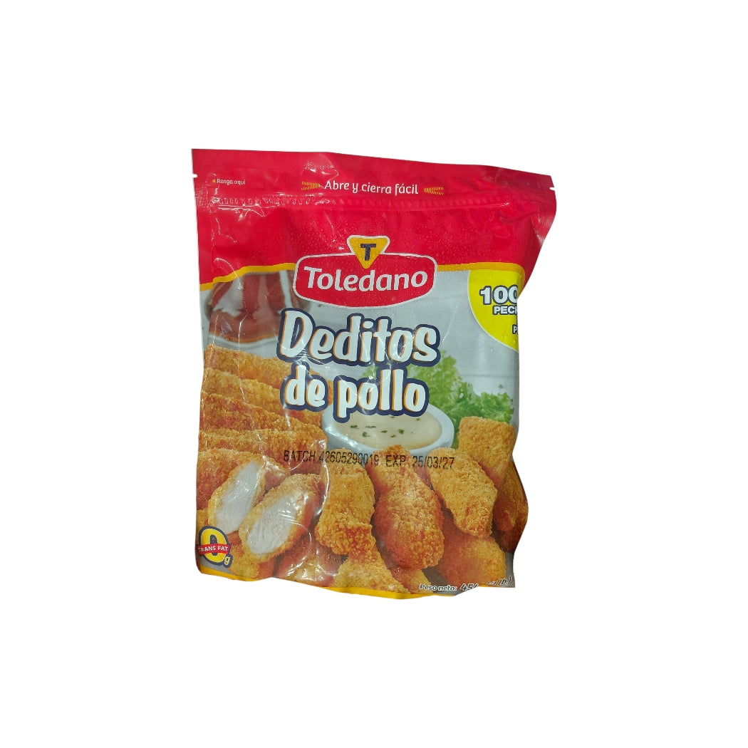 DEDITOS DE POLLO TOLEDANO 454GR