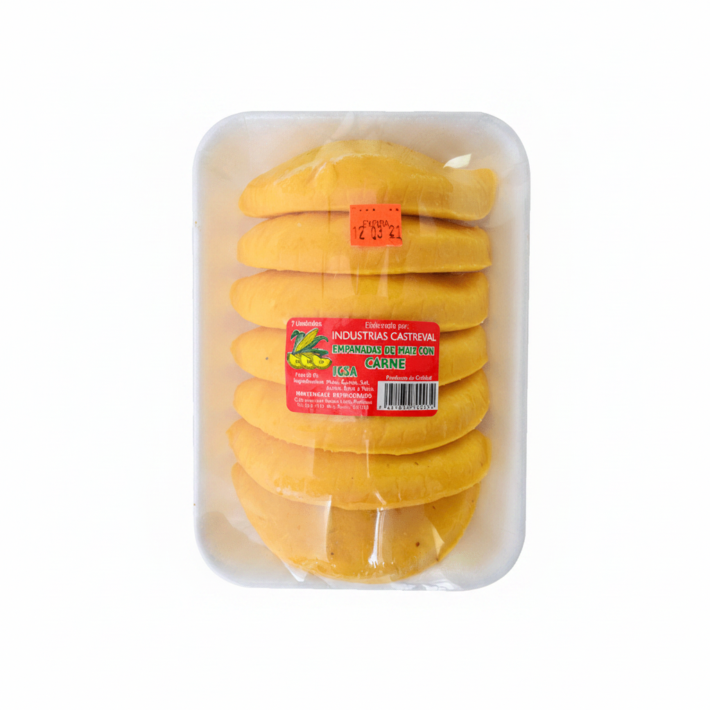 EMPANADA MAIZ CON CARNE CASTREVAL 7U