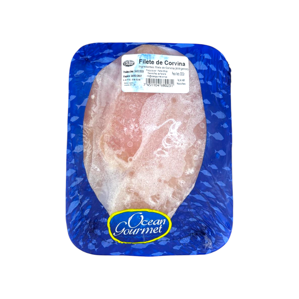 FILETE DE CORVINA EN BANDEJA 300GR