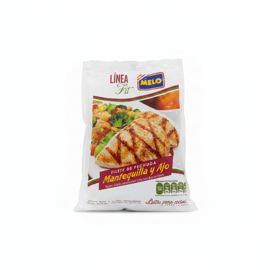 FILETE PECHUGA MANTEQUILLA Y AJO MELO 454GR