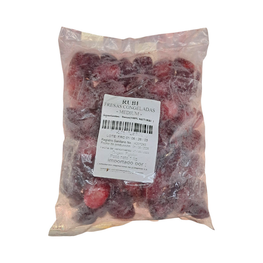 FRESAS CONGELADAS MEDIANAS 1KG RUBI