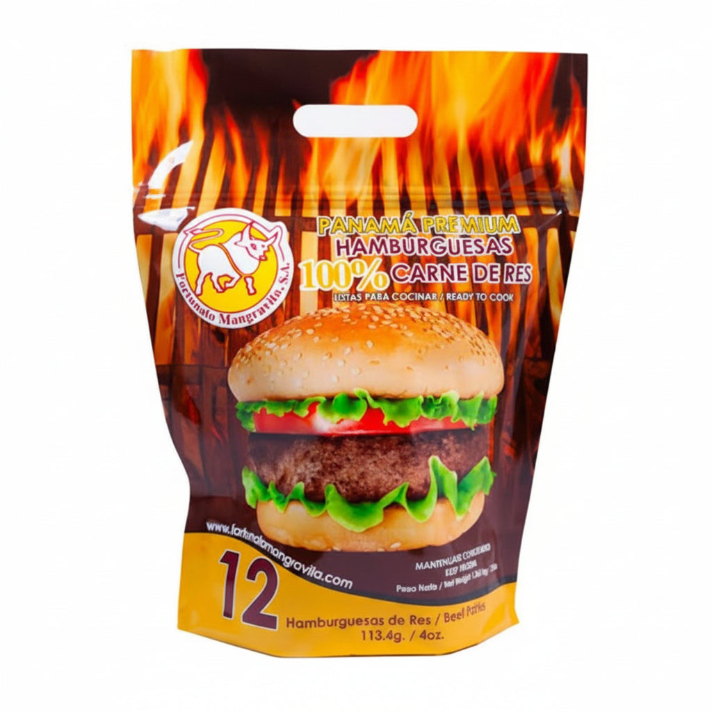 HAMBURGUESA PREMIUM 4OZ