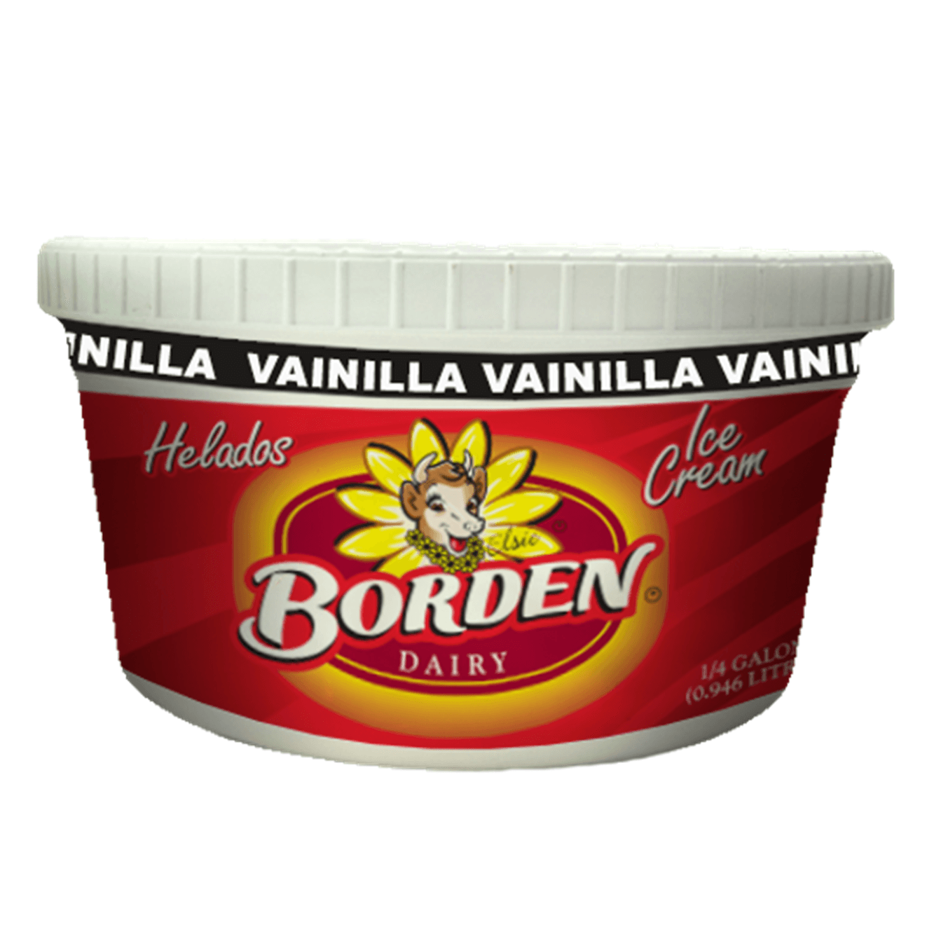 HELADO BORDEN VAINILLA 1/4GL