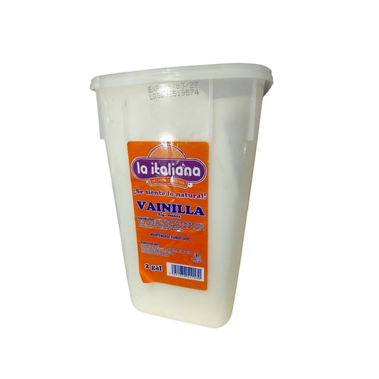 HELADO LA ITALIANA DE VAINILLA 2GL